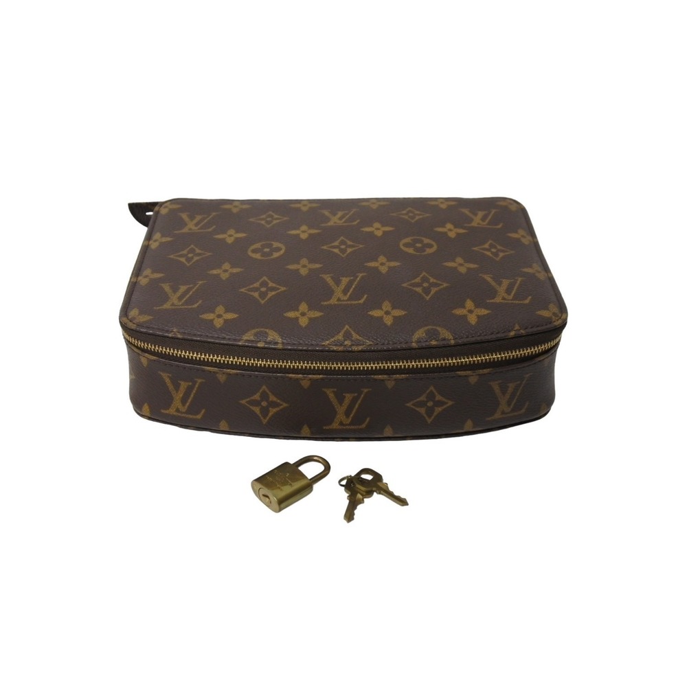 Louis Vuitton Posh Monte Carlo Accessory Case Monogram Brown